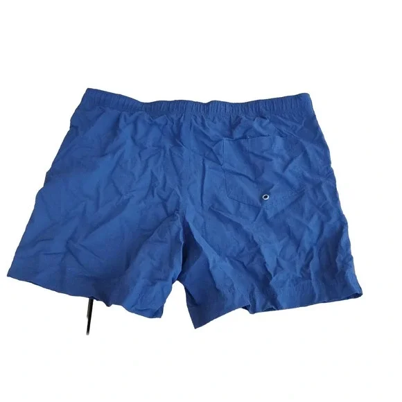 Polo Ralph Lauren Men's Swim Trunks Navy Blue Size M Lined Swimsuit.